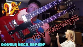 Video thumbnail for Chibson Double Neck SG! (Guitar Review) by 3VMusicStudios