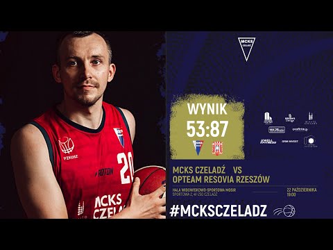 MCKS Czeladź 53 - 87  OPTeam Resovia Rzeszów #MCKSCzeladź