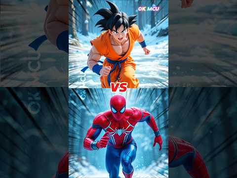Spiderman vs Goku 🦖 Fight