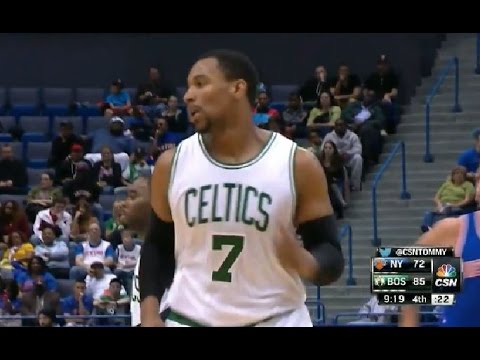 Jared Sullinger - 23 points vs Knicks Full Highlights (2014.10.08)