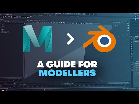 Moving from Maya to Blender - A Modellers Guide