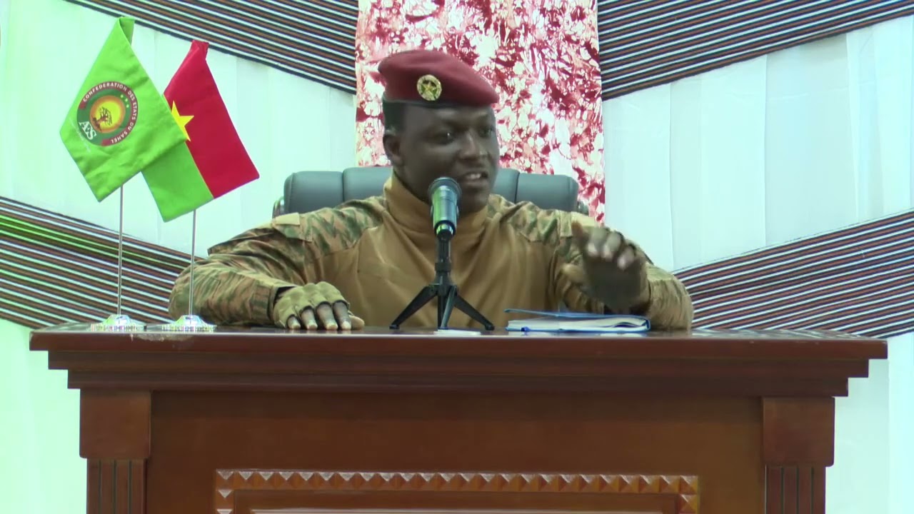 Le président Ibrahim TRAORÉ parle à la population burkinabé 