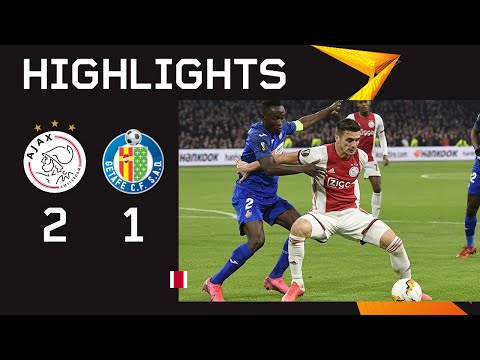 AFC Ajax Amsterdam 2-1 FC Getafe Madrid   ( E. L. ...