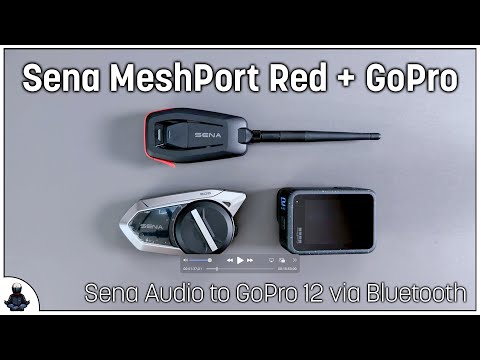 GoPro 12 Bluetooth audio from Sena via the MeshPort Red - Part 1 The solo test