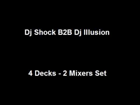 Dj Shock B2B Dj Illusion - 4 Decks - 2 Mixers Set