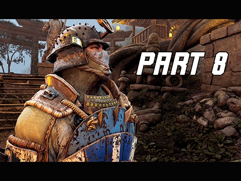 FOR HONOR Walkthrough Part 8 - SAMURAI Campaign Story (PS4 Pro Let's Play Gameplay Commentary)