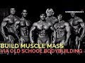 How to Build Muscle Mass via Old School Bodybuilding