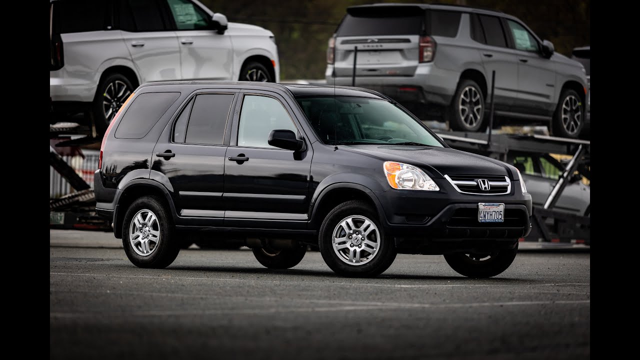 L is for Leather?: 2002 Honda CRV EX AWD W/ Only 35k Miles