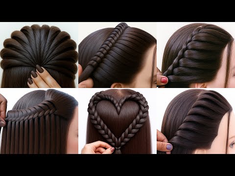 Easy different type of hairstyles - Simple Hairstyles | stylish hairstyles | hairstyles for girls