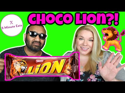 Nestle Lion Chocolate Bar Review