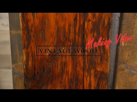 【ブレットジャパン】ビンテージウッド　メイキング映像　~Vintage Wood Making Video~
