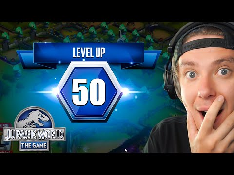 Ranking Up My Park Road to Level 60 (Jurassic World The Game)