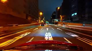 【Night Drive】TOKYO Expressway Wangan YokoHane Line