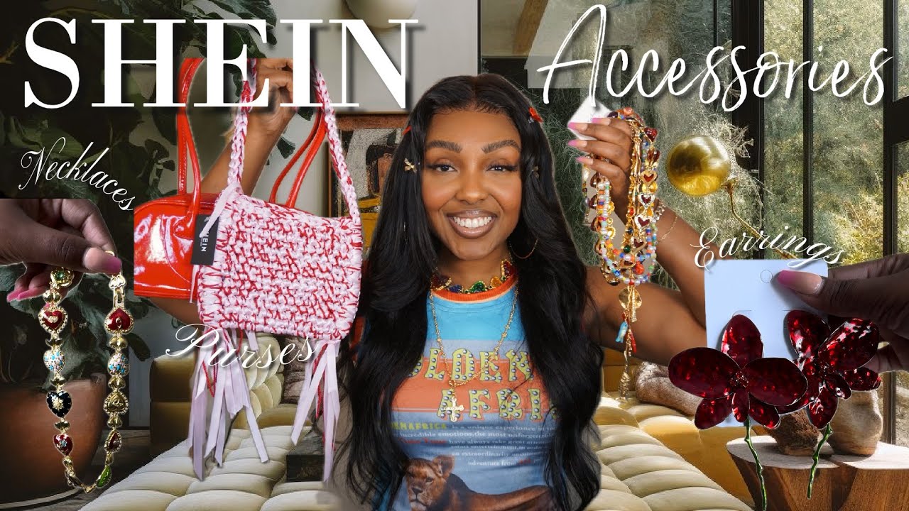 Shein Accessories Haul 2024 | Necklaces, Earrings, Purses, Bows