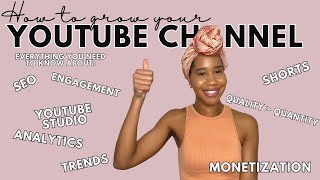 How To Grow Your YouTube Channel | Tips for Small YouTubers | Gabrielle Ishell
