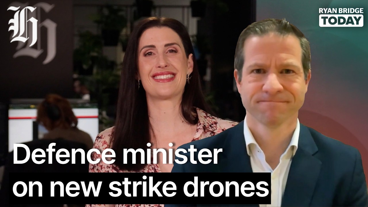 'A human always involved': Defence minister on new strike drones | Ryan Bridge TODAY