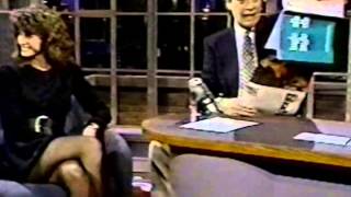 Joan Severance on Late Night (1989) video