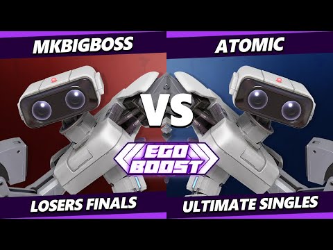 EGOBOOST Losers Finals - Atomic (ROB) Vs. MKBigBoss (ROB) Smash Ultimate - SSBU