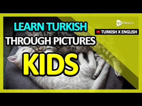 Learn Turkish Through Pictures |Turkish Vocabulary Kids | Golearn