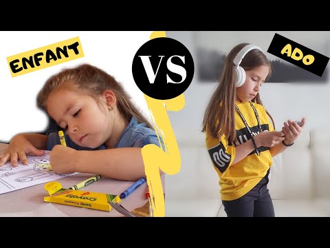 ENFANTS VS ADOS SKETCH 😂// KIARA PARIS 🌷