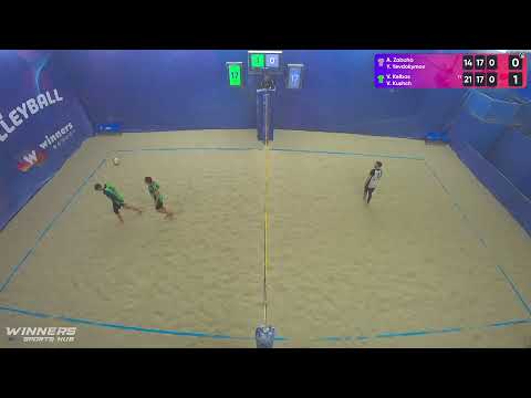 12:50 A. Zabuha / Y. Yevdokymov - V. Kelbas / V. Kushch 24.02.2023 | Winners Beach Volleyball