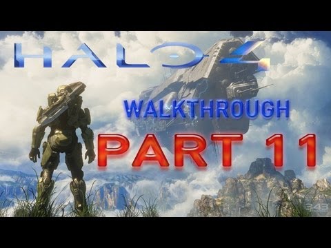 Halo 4 - Walkthrough Part 11 [Mission 4: INFINITY] - W /Commentary
