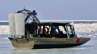 2024 GREEN Bay Ice Rescue! - Ice Fishing and Floating away on Green Bay WI!