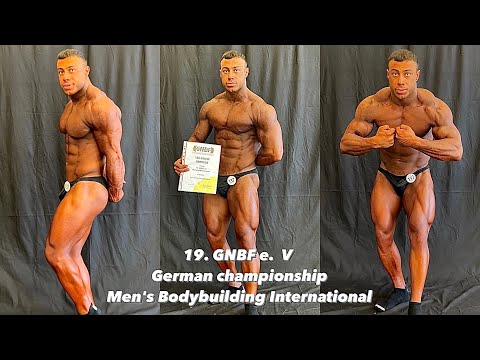 GNBF German championship Men's Bodybuilding International