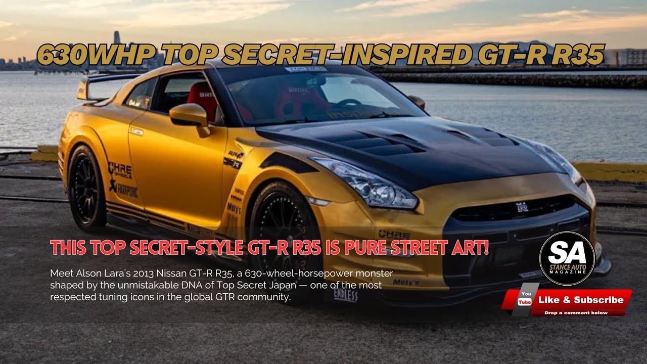 2013 Nissan GT-R R35 | 630 WHP | Top Secret Japan Inspired Build