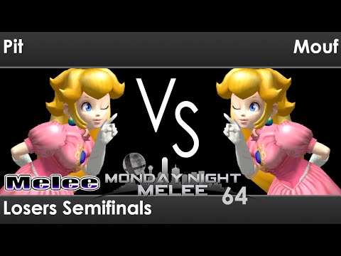 MNM 64 Melee - Pit (Peach) vs Mouf (Peach) - Losers Semifinals