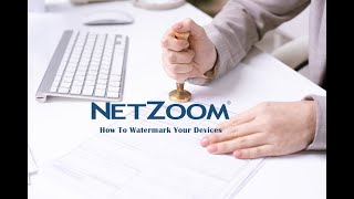 Watermark your devices in NETZOOM DCIM Software for fast and easy identification