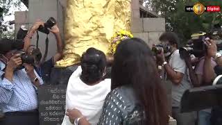 Floral tribute to late President Ranasinghe Premad