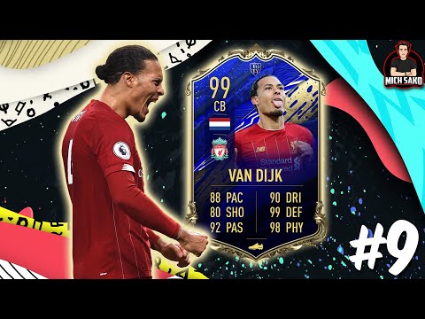 NEJLEPŠÍ OBRÁNCE VE HŘE?! 🔥 99 TOTY VAN DIJK! [ZKOUŠÍME HRÁČE #9]