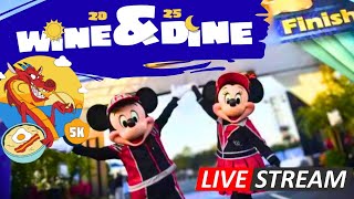 Download the video "🔴LIVE🔴 RunDisney Wine and Dine 5K Race Course POV | Walk Disney World 2025"