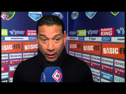 ADO-trainer Henk Fraser na ADO Den Haag - Ajax