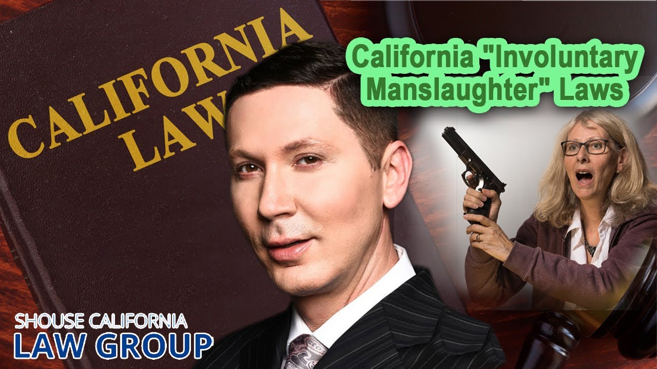 How many years can you get for involuntary manslaughter in California?