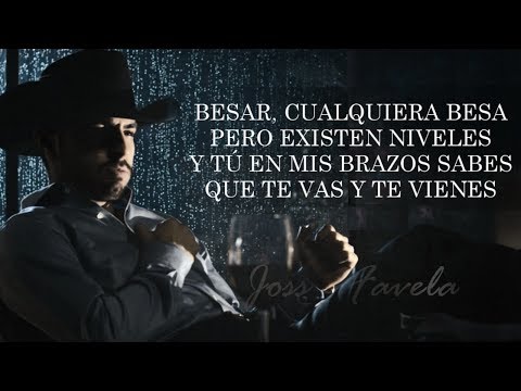 (LETRA) ¨AMAR A MI NIVEL¨ - Joss Favela (Acústico) (Lyric Video)