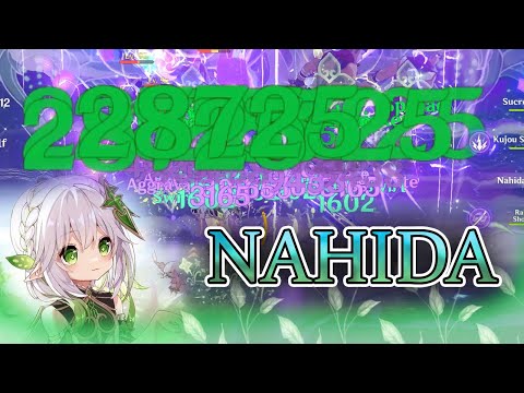 OP C0 Nahida Raiden Team Showcase!