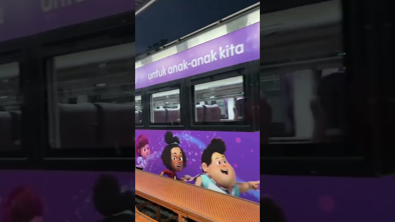 JUMBO Versi asli sudah ada di kereta KAI 😍 #subscribe #keretaapi #bersamaistri