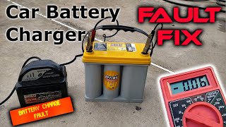Car Battery Charger - Not Charging - Fault Fix