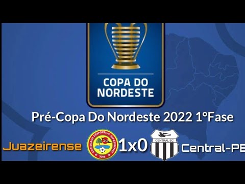Juazeirense 1x0 Central-PE Pré Copa do Nordeste 2022