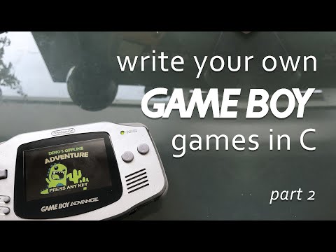 "Sprites" Part 2 GameBoy programming - write your own Game Boy games