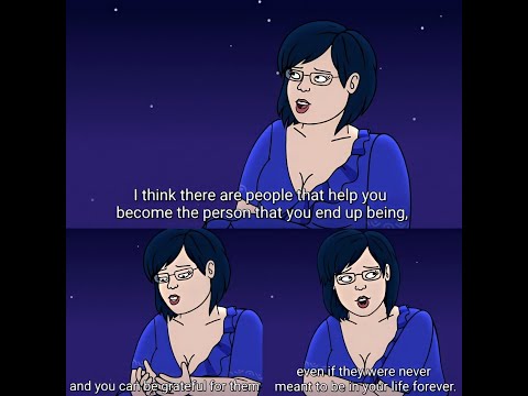 BoJack Horseman S06E16 I'm glad I knew you, too.