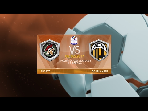 CAMPIONATO OVER 35 - Sparta vs AC Milanese