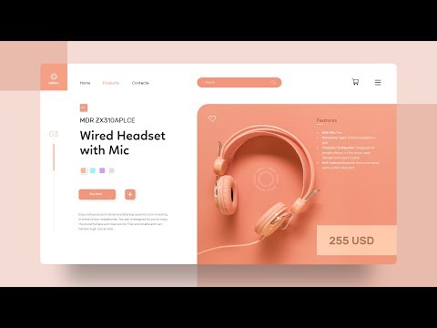 Web Design In Adobe XD | How To Make Website UI Design Using Adobe XD