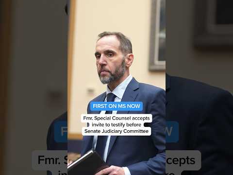 FIRST ON MS NOW: Fmr. Special Counsel accepts invite to testify before Senate Judiciary Committee