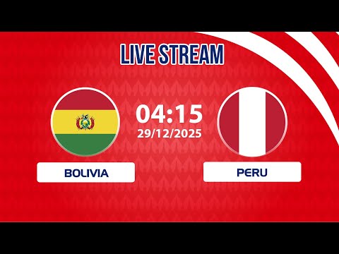 🔴 Bolivia vs Peru | A Major Test for Peru at Bolivia’s High Altitude