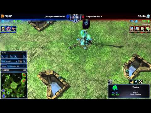 Starcraft 2 HotS Cast #6: Hero Vs. Revival {GrandMaster} (PvZ) [German-1080p]
