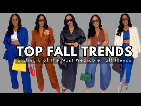 🚨Top Wearable Fall Fashion Trends For 2023| The BEST Fall Trends + Styling 6 Budget Friendly Looks