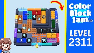 Penyelesaian Tahap 2311 Color Block Jam